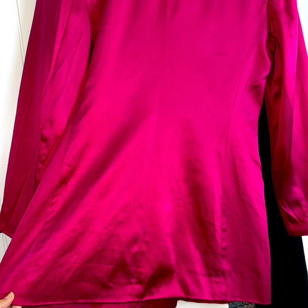 Double Breasted Pink Blazer - image 4